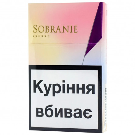 Цигарки Sobranie KS Super Slim Golds slide 1