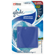 Аромаблок змінний Glade Джерельна прохолода Sensations 8г mini slide 1