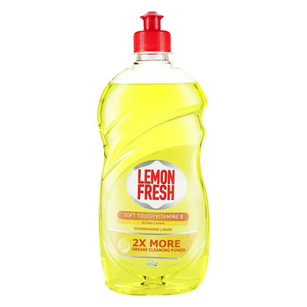 Рідина Lemon Fresh Лимон для миття посуду 500мл
