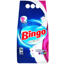 Пральний порошок Bingo White & colors автомат 3кг mini slide 1