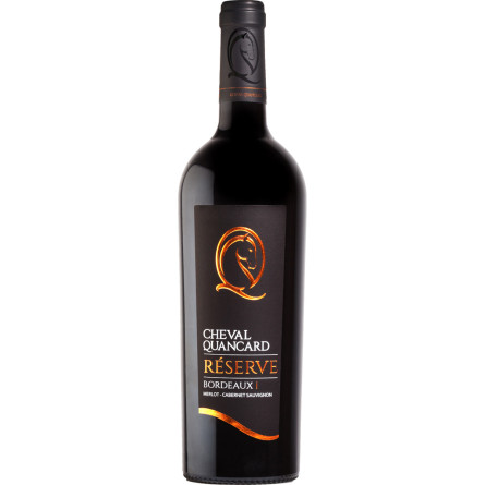 Вино Cheval Quancard Reserve Bordeaux Rouge АОС красное сухое 0.75 л 11-14.5%