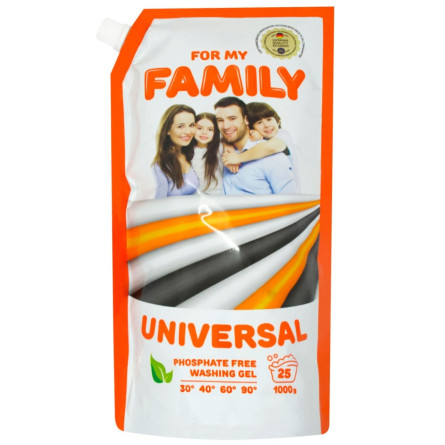 Гель для стирки Family Universal 1л slide 1