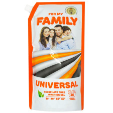 Гель для прання Family Universal 1л mini slide 1