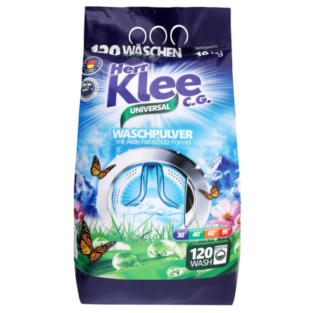 Пральний порошок Klee Universal автомат 10кг