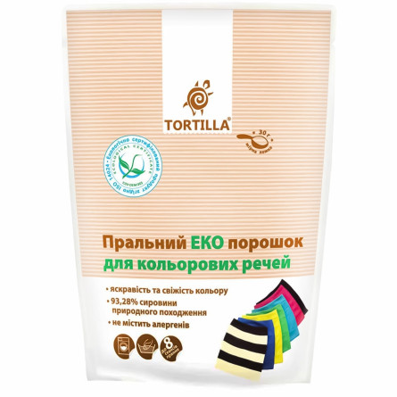 Стиральный порошок Tortilla Эко для цветных вещей 400г