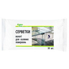 Серветки вологі Кожен День для скляних поверхонь 20шт mini slide 1