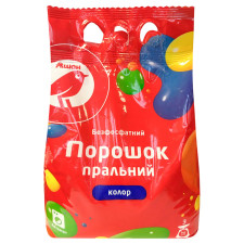 Пральний порошок Auchan Колор безфосфатний автомат 3кг mini slide 1