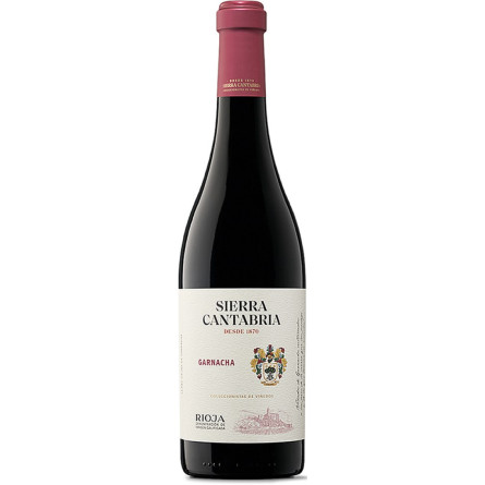 Вино Sierra Cantabria Garnacha червоне сухе 0.75 л 15%