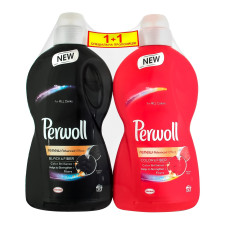 Набор Perwoll Гель для стирки Color 2,7л + Гель для стирки Black 2,7л mini slide 1
