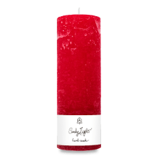 Свічка Candy Light циліндр темно-червона С0 7X20 mini slide 1