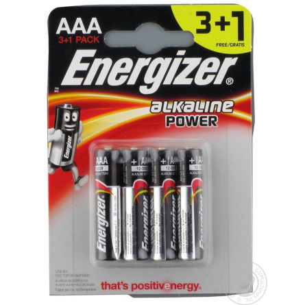 Батарейка Energizer AAA 4шт