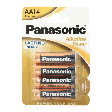 Батарейка Panasonic LR6 Alkaline Power AA 4шт