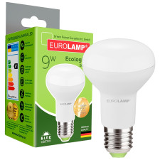 Лампа Eurolamp ЕКО серія "D" R63 9W E27 4000K mini slide 1