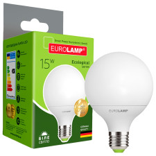 Лампа Eurolamp LED ЕКО D G95 15W 4000K E27 mini slide 1