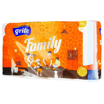 Полотенца Grite Family двухслойные 4шт