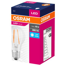 Лампочка Osram LED Value Filament A60 7W 806Lm 4000К E27 mini slide 1