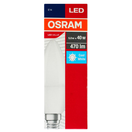 Лампа світлодіодна Osram LED Value 5W E14