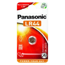Батарейка Panasonic LR44 1шт mini slide 1