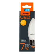 Лампа светодиодная Videx C37e 7W E27 4100K mini slide 1