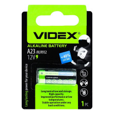 Батарейка Videx щелочная А23 1шт mini slide 1