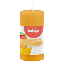 Свеча Bolsius True Scents манго ребристая 120/58 1шт mini slide 1