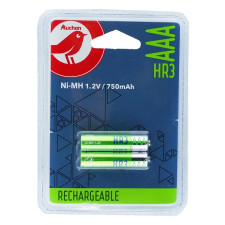Аккумулятор Ашан ААА 750mAh 2шт mini slide 1