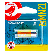 Батарейки Ашан солевые MN21 A23 1шт mini slide 1