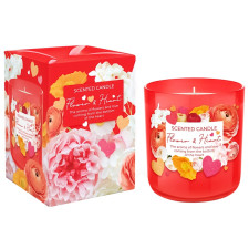 Свічка ароматична Flower & Heart 150г mini slide 1