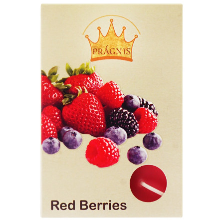 Свеча Pragnis TL6-RBR красные ягоды 6шт slide 1