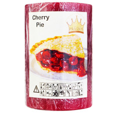 Свічка Pragnis циліндр вишневий пиріг 55X8см mini slide 1