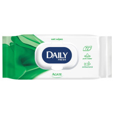 Салфетки влажные Daily Fresh универсальные с клапаном 72шт mini slide 1