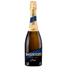 Вино ігристе Шустов брют 10,5-12,5% 0,75л mini slide 1
