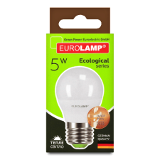 Лампа светодиодная Eurolamp LED G45 5W E27 3000K mini slide 1