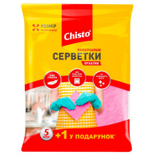 Серветки Chisto Практик універсальні 6шт mini slide 1