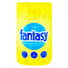 Рушники паперові Fantasy двошарові 1шт mini slide 1