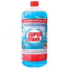 Засіб для чищення SuperWash Морський з дезинфікуючим ефектом універсальний 1л mini slide 1