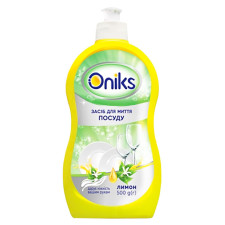 Засіб для миття посуду Oniks Лимон 500мл mini slide 1