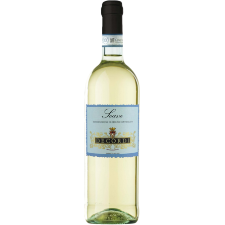 Вино Decordi Soave белое сухое 0.75 л