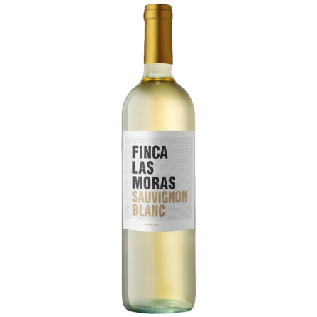 Вино Finca Las Moras Sauvignon Blanc белое сухое 0.75 л slide 1