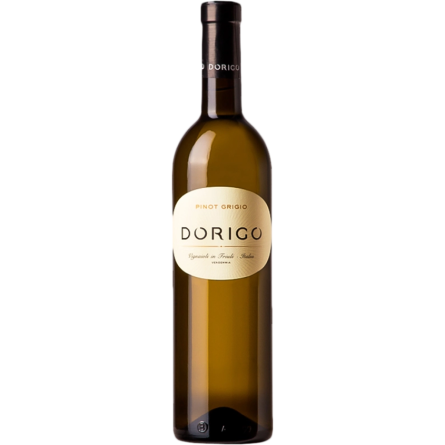 Вино Dorigo Pinot Grigio белое сухое 0.75 л