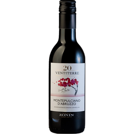 Вино Zonin Montepulciano d'Abruzzo красное сухое 0.25 л slide 1
