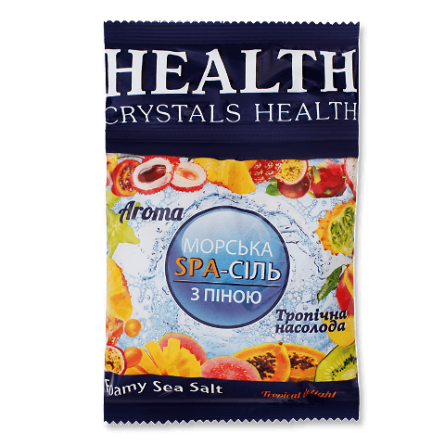 Сіль для ванни Crystals Health Tropical з піною