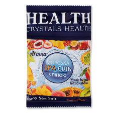 Сіль для ванни Crystals Health Tropical з піною mini slide 1