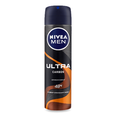 Дезодорант Nivea Men Ultra Carbon антиперспірант