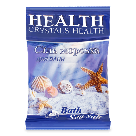 Сіль для ванни Crystals Health морська натуральна