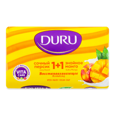 Мило Duru 1+1 «Соковитий персик і спекотне манго» mini slide 1