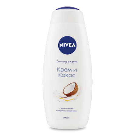 Гель-догляд для душу Nivea «Крем кокос»