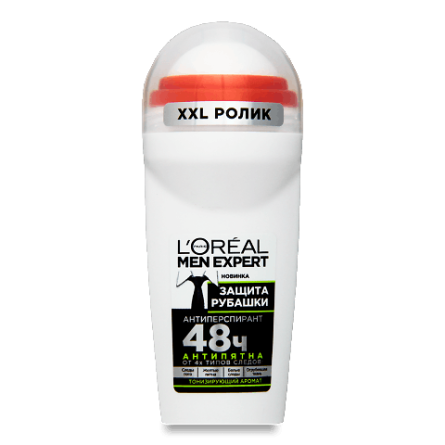 Дезодорант кульковий L'Oreal Men Expert «Захист сорочки»