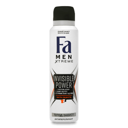 Дезодорант-спрей Fa Men Xtreme Invisible