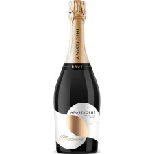 Вино игристое Apostrophe Chardonnay Brut 0.75 л 10-13.3% mini slide 1
